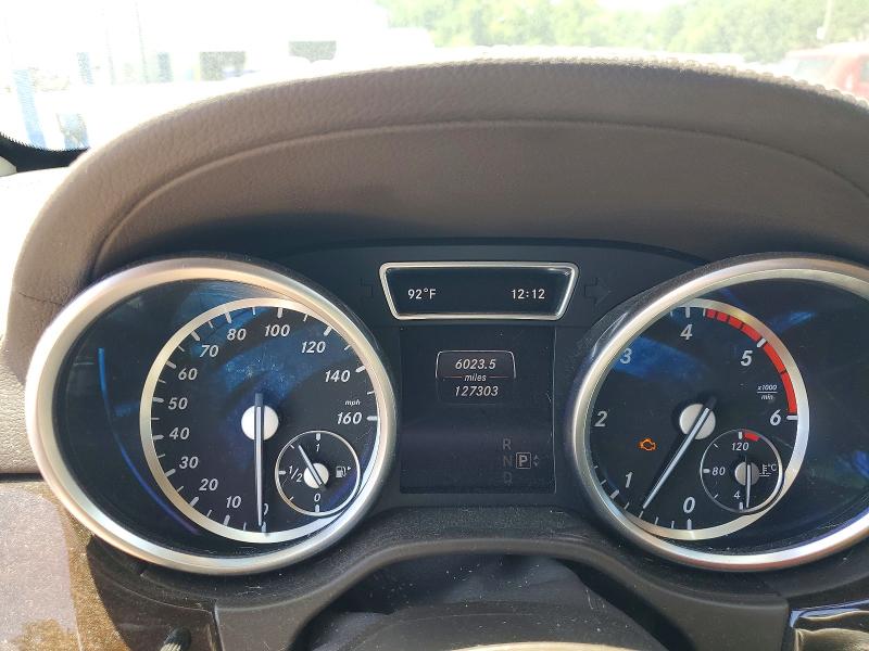 2015 Mercedes-benz Gl-klasse VIN 4JGDF2EE4FA553524 COPART salvage auction — FRONT END, Nc - Salvage Certificate Of Title, sold $1,600 on 2026-07-09 (photo 9)