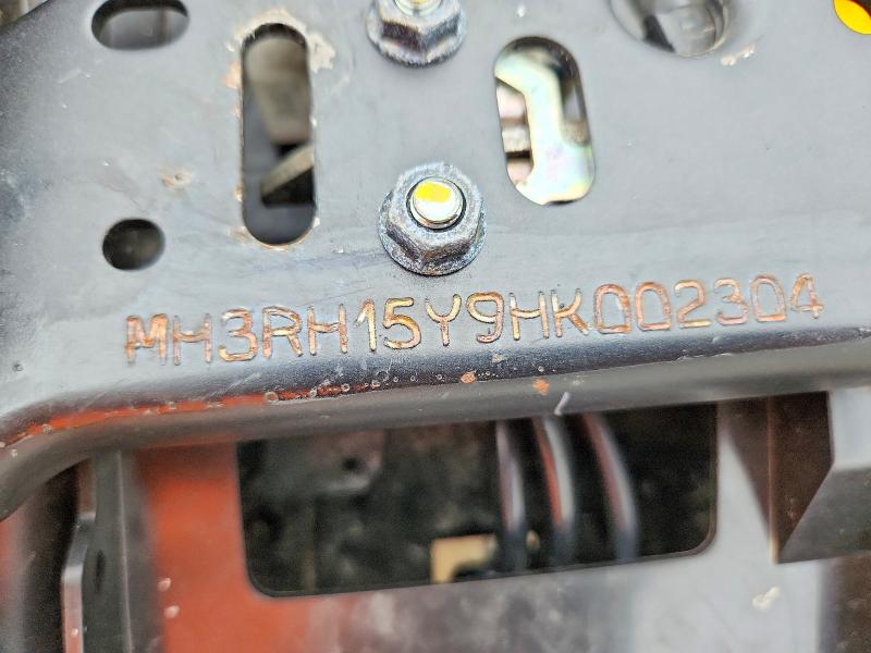 2017 Yamaha VIN MH3RH15Y9HK002304 COPART salvage auction — FRONT END, Or - Salvage Title Certificate, sold $475 on 2026-08-20 (photo 9)