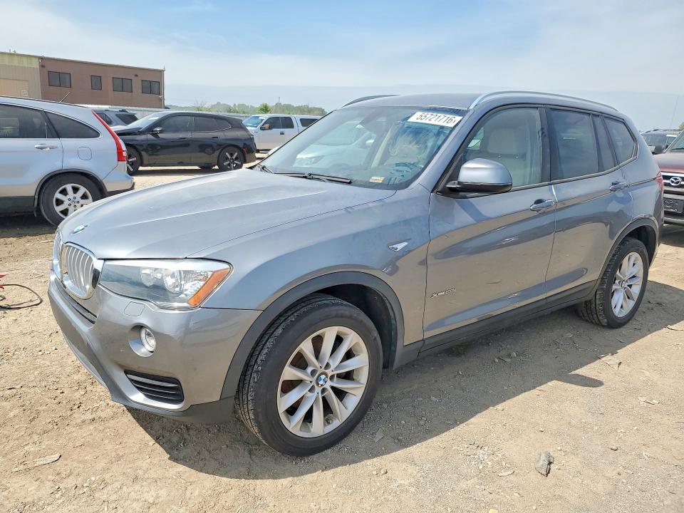 2015 BMW VIN 5UXWX9C58F0D51167 COPART salvage auction — MINOR DENT/SCRATCHES, Mo - Clean Title W/Salvage History (P), sold $3,500 on 2026-07-22 (photo 1)