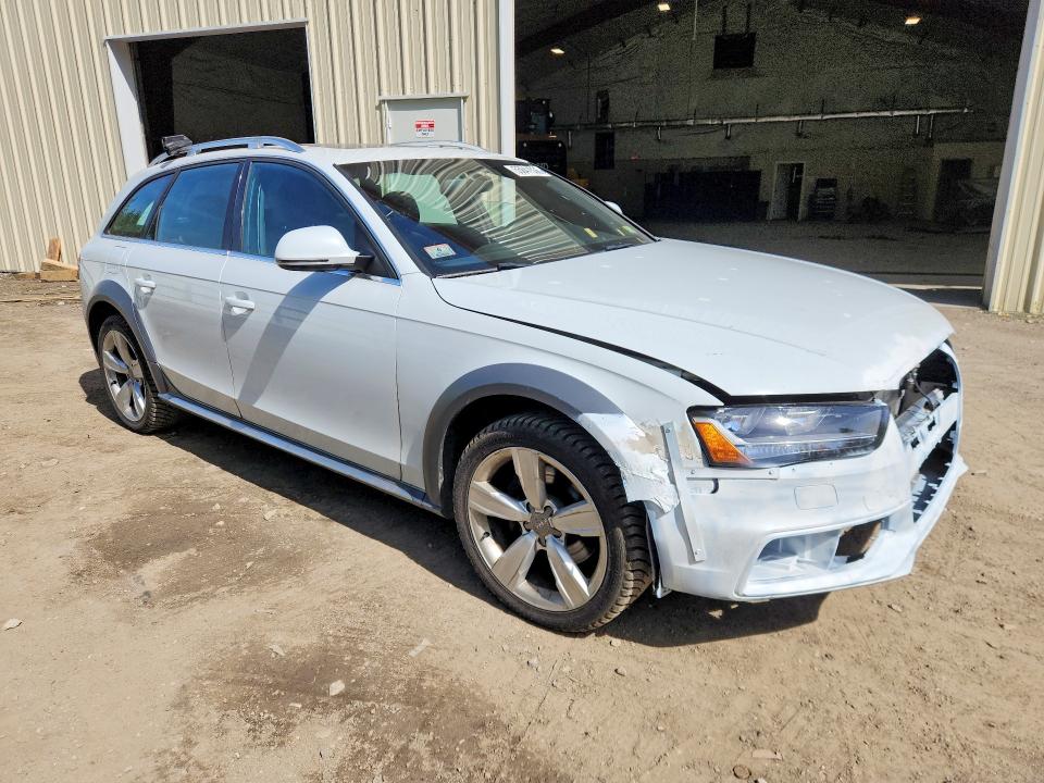2014 Audi A4 allroad VIN WA1UFAFL6EA131856 COPART salvage auction — FRONT END, VT - CERT OF TITLE-REBUILT VEHICLE, sold $350 on 2026-07-27 (photo 4)