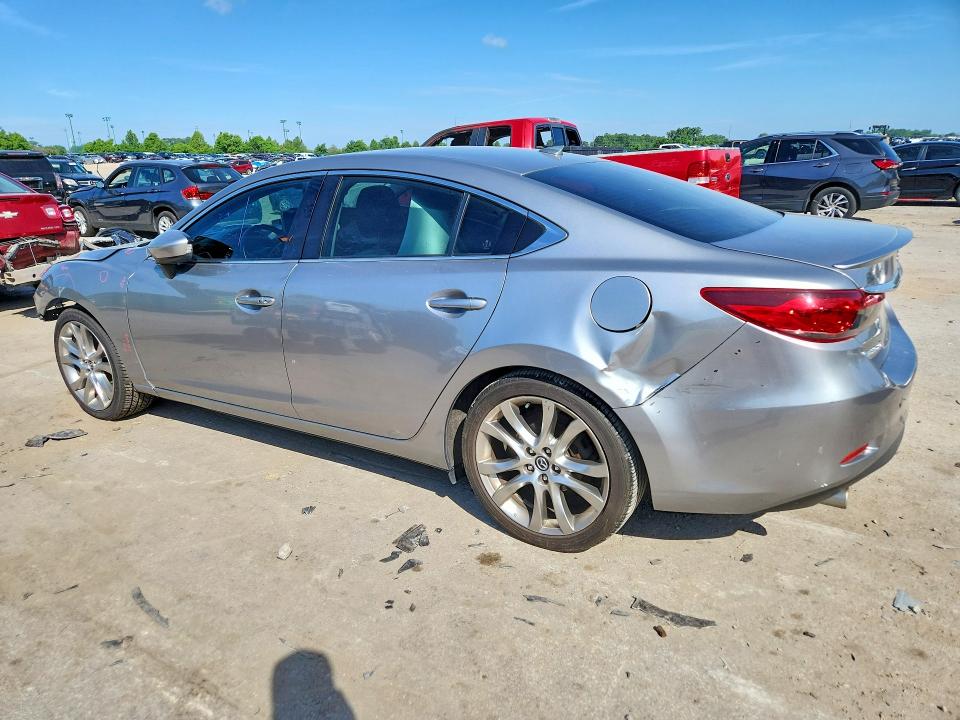 2014 Mazda 6 VIN JM1GJ1W55E1104120 COPART salvage auction — FRONT END, MO - SALVAGE CERTIFICATE OF TITLE, sold $400 on 2026-07-14 (photo 2)
