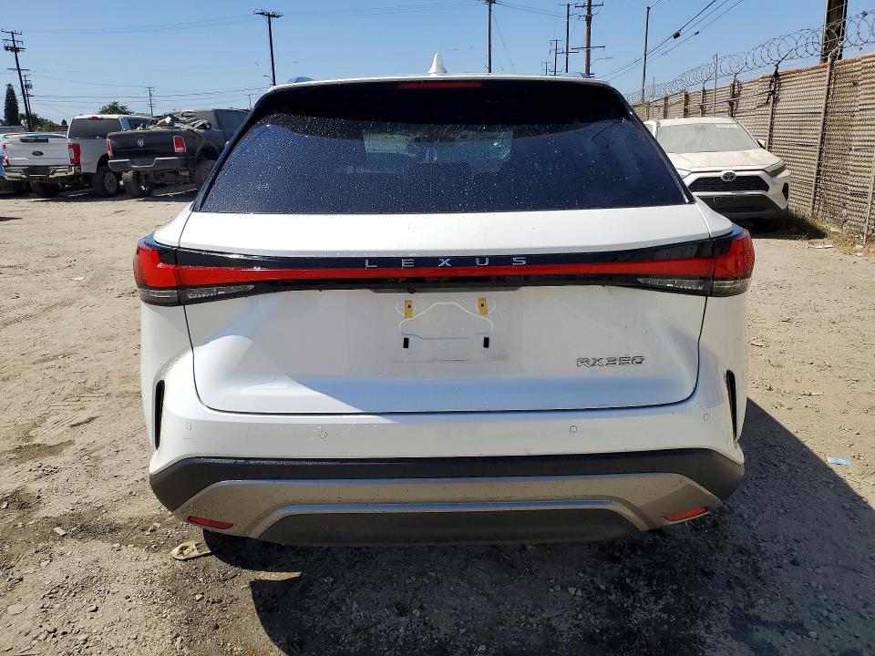 2025 Lexus Rx VIN JTJCHMAA0S2024839 COPART salvage auction — FRONT END, CA - SALVAGE CERTIFICATE, sold $17,400 on 2026-07-23 (photo 6)
