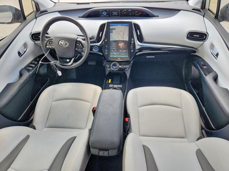 2021 Toyota Prius VIN JTDKAMFP1M3189263 COPART salvage auction — FRONT END, Tx - Certificate Of Title, sold $9,600 on 2026-08-18 (photo 8)