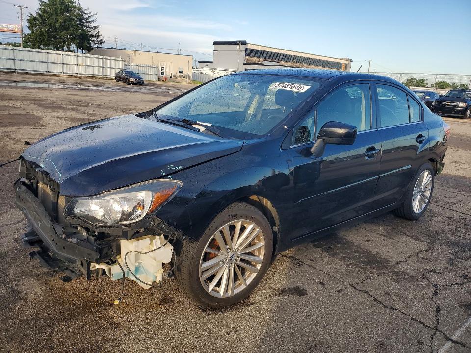 2016 Subaru Impreza VIN JF1GJAF61GH009790 COPART salvage auction — REAR END, Oh - Cert Of Title-Salvage, sold $675 on 2026-07-17 (photo 1)
