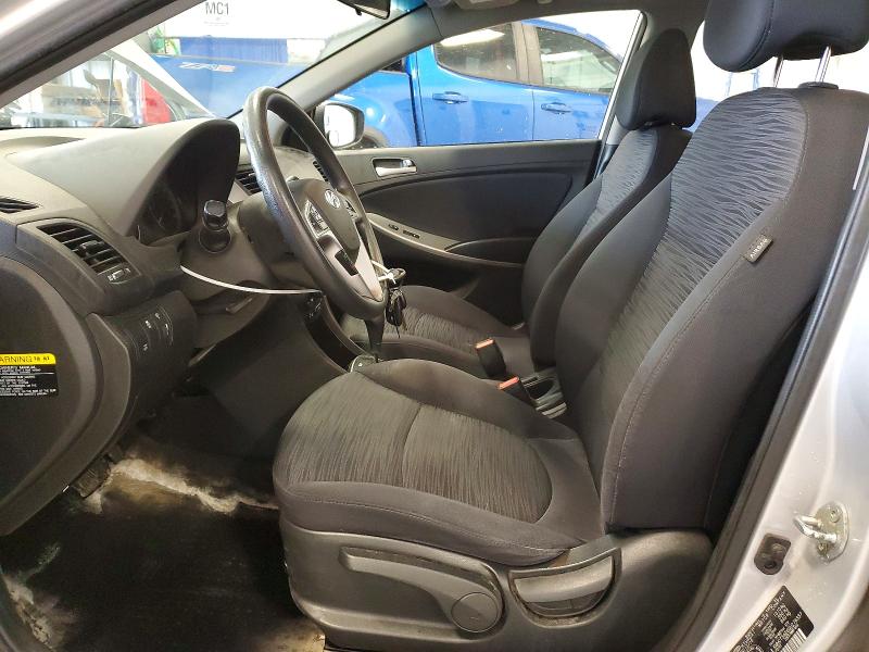 2016 Hyundai Accent VIN KMHCT5AE6GU276337 COPART salvage auction — FRONT END, On - Permit Salvage, sold $1,050 on 2026-07-16 (photo 7)