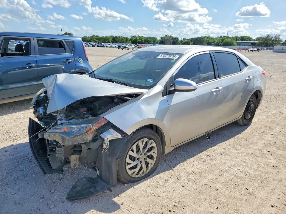 2018 Toyota VIN 5YFBURHE7JP767997 COPART salvage auction — FRONT END, Tx - Salvage Vehicle Title, sold $1,200 on 2026-07-02 (photo 1)