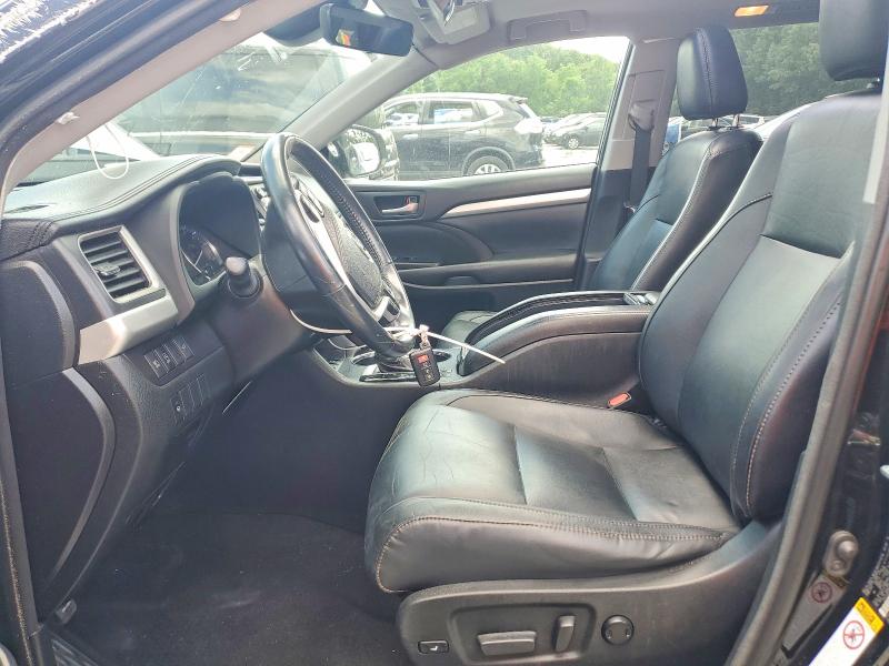 2018 Toyota Highlander VIN 5TDJZRFH6JS548501 COPART salvage auction — ROLLOVER, Ma - Cert Of Title-Salvage, sold $9,100 on 2026-07-02 (photo 7)