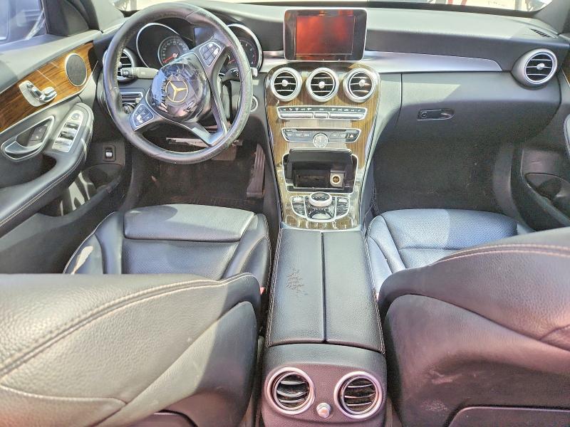 2018 Mercedes-benz C class VIN WDDWF4JB5JR415009 COPART salvage auction — FRONT END, FL - CERTIFICATE OF TITLE, sold $4,950 on 2026-07-14 (photo 8)