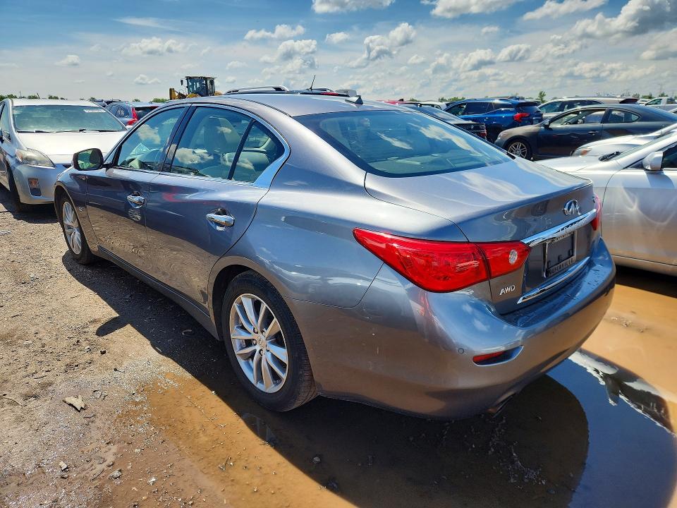 2017 Infiniti VIN JN1EV7AR1HM833276 COPART salvage auction — MECHANICAL, Il - Certificate Of Title, sold $1,550 on 2026-07-09 (photo 2)