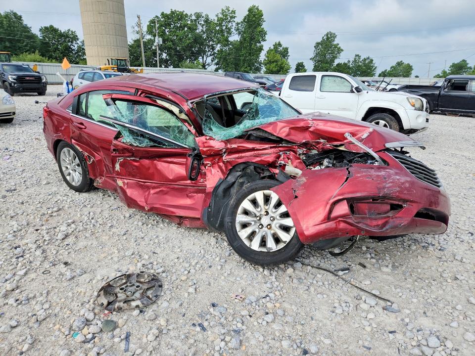 2012 Chrysler 200 VIN 1C3CCBAB1CN204754 COPART salvage auction — SIDE, Mi - Certificate Of Title, sold $350 on 2026-07-09 (photo 4)