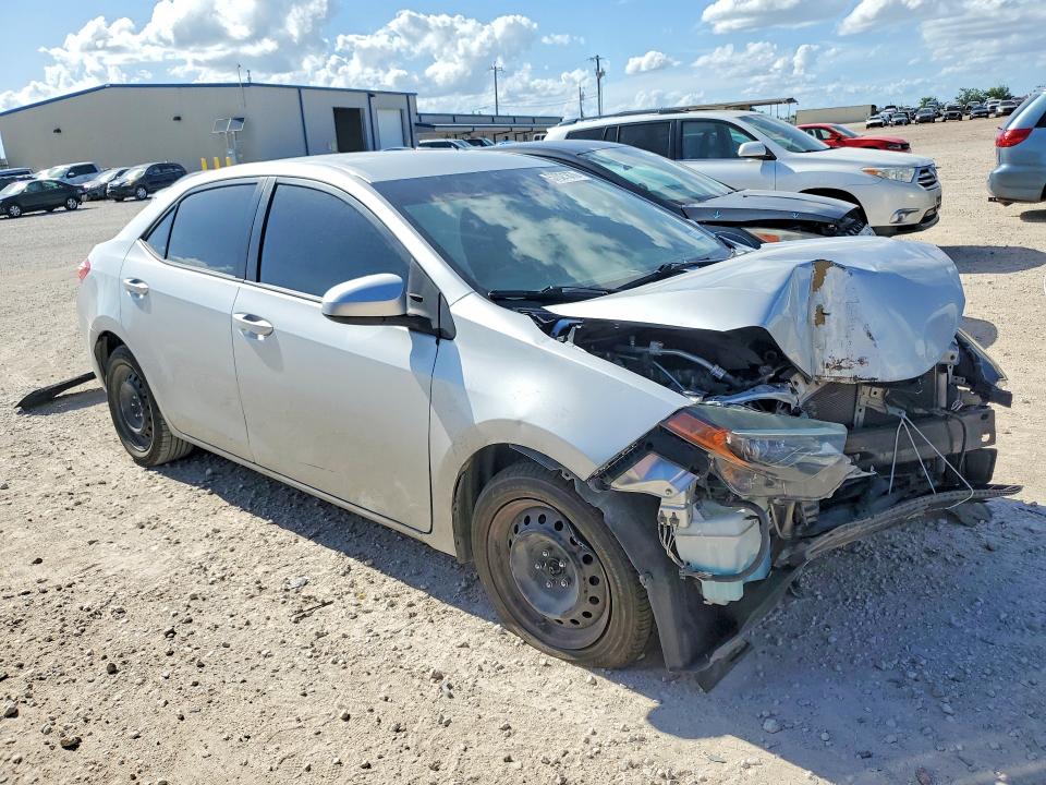 2018 Toyota VIN 5YFBURHE7JP767997 COPART salvage auction — FRONT END, Tx - Salvage Vehicle Title, sold $1,200 on 2026-07-02 (photo 4)