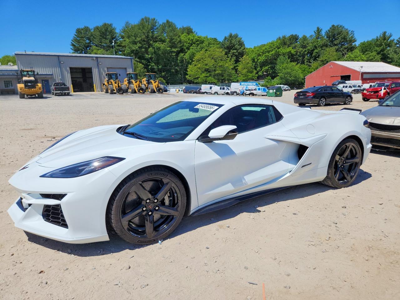 2024 Chevrolet Corvette VIN 1G1YL3D44R5500390 COPART salvage auction — Rear End, MA - CERT OF TITLE-SALVAGE, sold $71,500 on 2026-07-02 (photo 1)