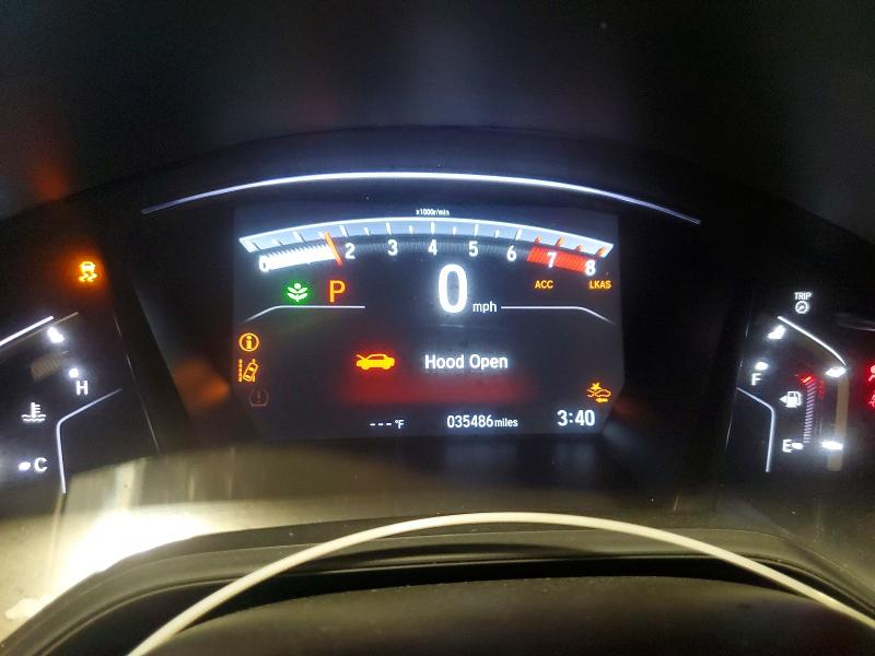 2021 Honda Cr-v VIN 2HKRW2H22MH643773 COPART salvage auction — FRONT END, Pa - Certificate Of Salvage, sold $4,550 on 2026-07-28 (photo 9)