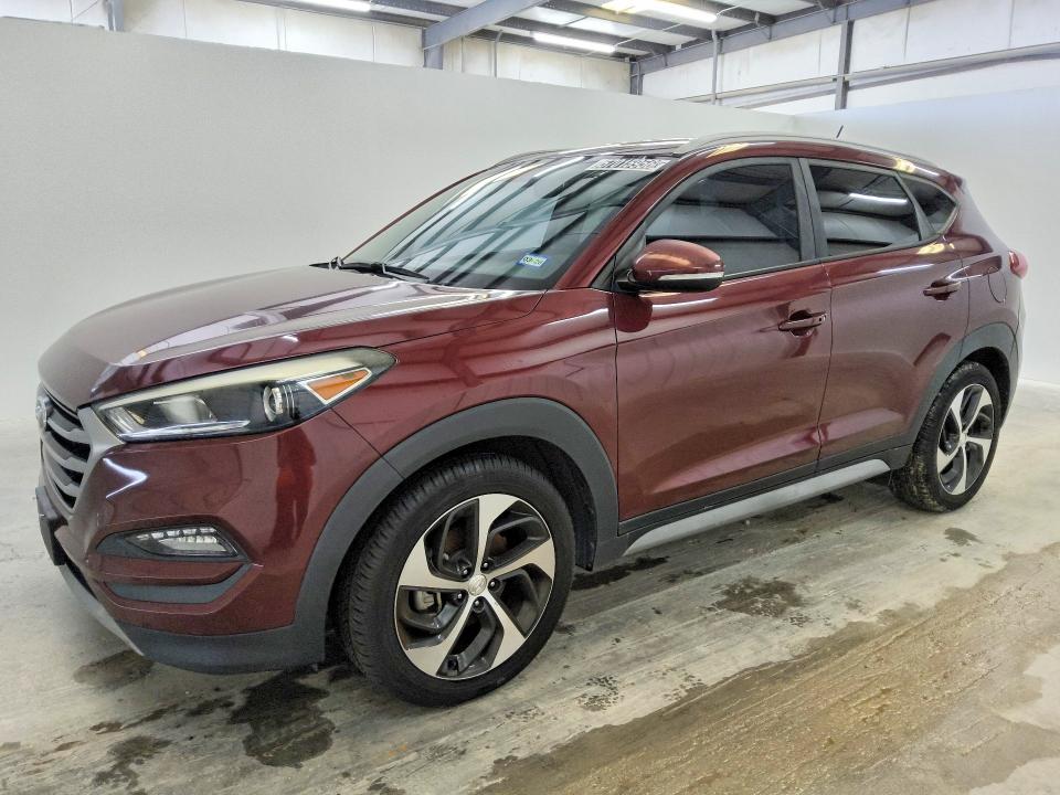 2017 Hyundai Tucson VIN KM8J33A22HU472116 COPART salvage auction — MINOR DENT/SCRATCHES, TX - CERTIFICATE OF TITLE, sold $650 on 2026-07-14 (photo 1)