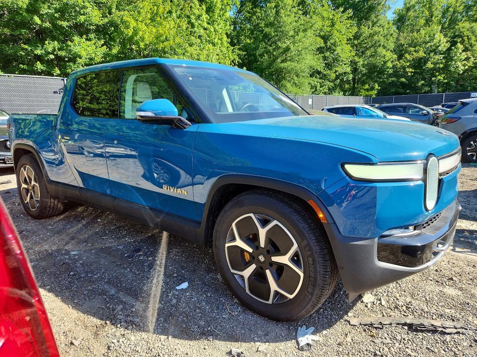 2022 Rivian R1t VIN 7FCTGAAA6NN014186 COPART salvage auction — FRONT END, Md - Parts Only-No Title Letter, sold $12,400 on 2026-07-14 (photo 4)