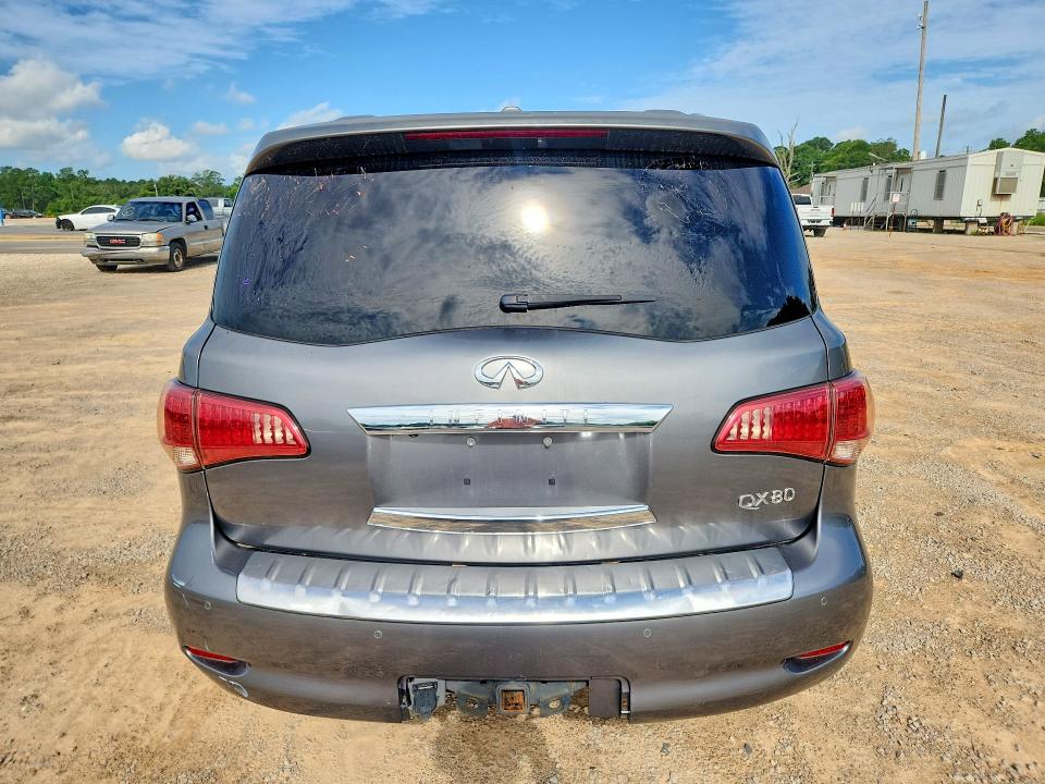 2016 Infiniti Qx80 VIN JN8AZ2NEXG9123373 COPART salvage auction — REAR END, AL - CERTIFICATE OF TITLE, sold $2,400 on 2026-07-28 (photo 6)