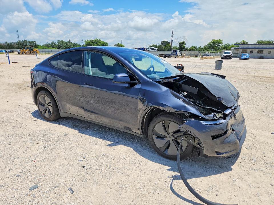 2026 Tesla Model y VIN 7SAYGDED7TA419311 COPART salvage auction — FRONT END, TX - SALVAGE VEHICLE TITLE (P), sold $14,300 on 2026-07-23 (photo 4)