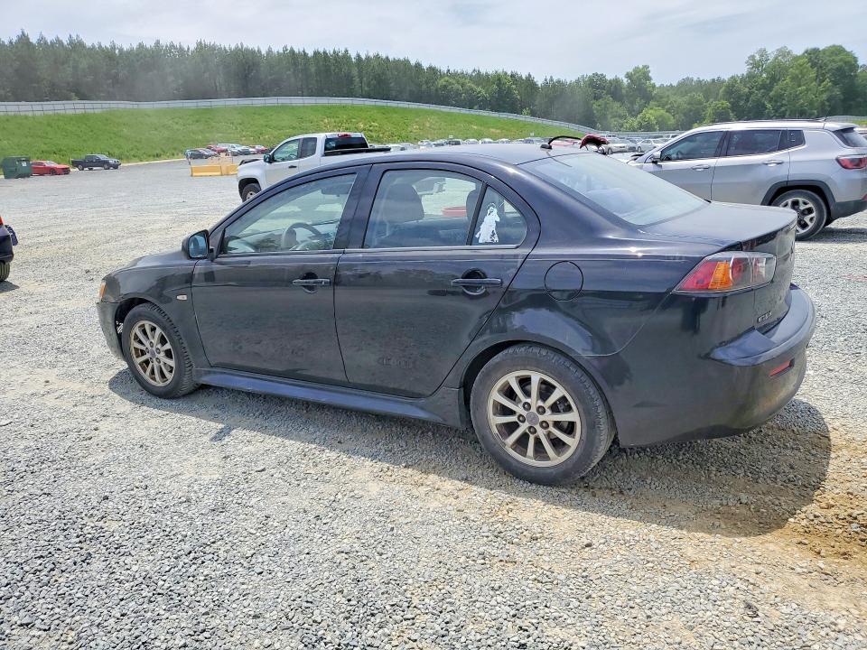 2011 Mitsubishi Lancer VIN JA32U2FU9BU043927 COPART salvage auction — SIDE, Nc - Salvage Certificate Of Title, sold $175 on 2026-07-23 (photo 2)