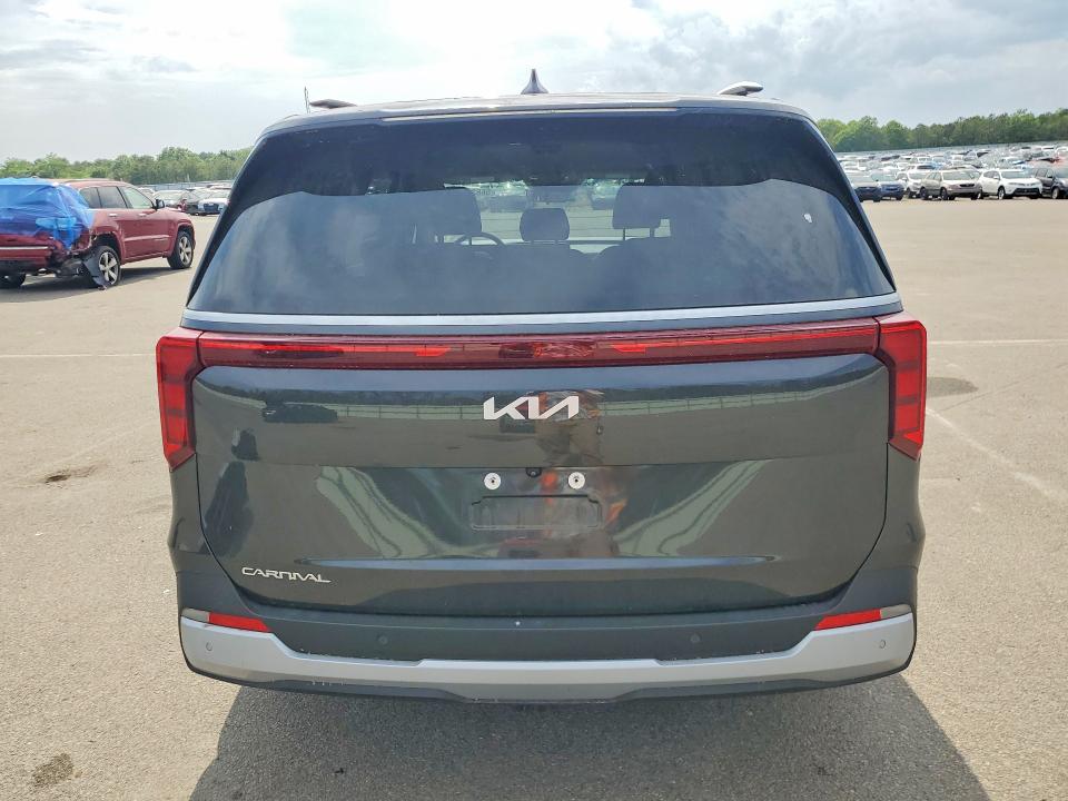 2025 Kia Carnival VIN KNDNC5K39S6527648 COPART salvage auction — FRONT END, NY - MV-907A SALVAGE CERTIFICATE, sold $300 on 2026-07-27 (photo 6)