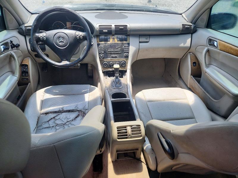 2007 Mercedes-benz C-klasse VIN WDBRF52H77F928450 COPART salvage auction — FRONT END, Sc - Cert Of Title-Salvage, sold $375 on 2026-08-10 (photo 8)