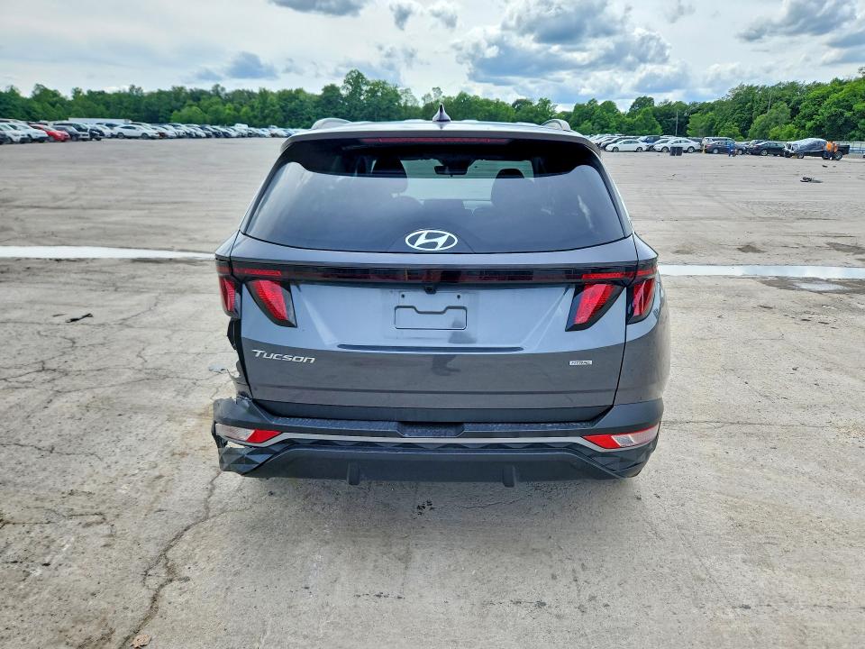 2024 Hyundai Tucson VIN KM8JBCDEXRU284874 COPART salvage auction — REAR END, Pa - Certificate Of Salvage, sold $7,200 on 2026-07-03 (photo 6)