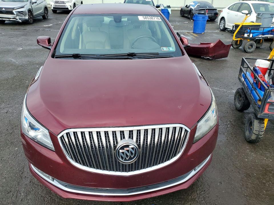 2016 Buick Lacrosse VIN 1G4G45G37GF280941 COPART salvage auction — REAR END, PA - CERT OF SALV-R=RECONSTRUCTED, sold $1,450 on 2026-07-10 (photo 5)