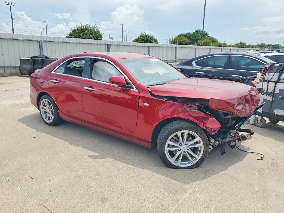 2026 Cadillac Ct4 VIN 1G6DJ5RK0T0101028 COPART salvage auction — FRONT END, Tx - Salvage Vehicle Title, sold $5,100 on 2026-07-06 (photo 4)
