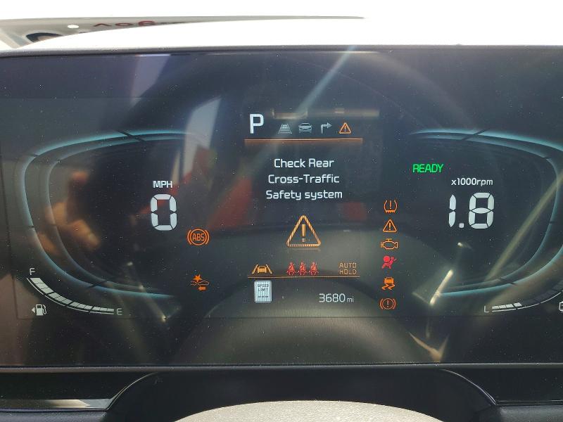 2025 Kia Niro VIN KNDCT3LE6S5277416 COPART salvage auction — FRONT END, Ca - Salvage Certificate, sold $5,500 on 2026-07-13 (photo 9)