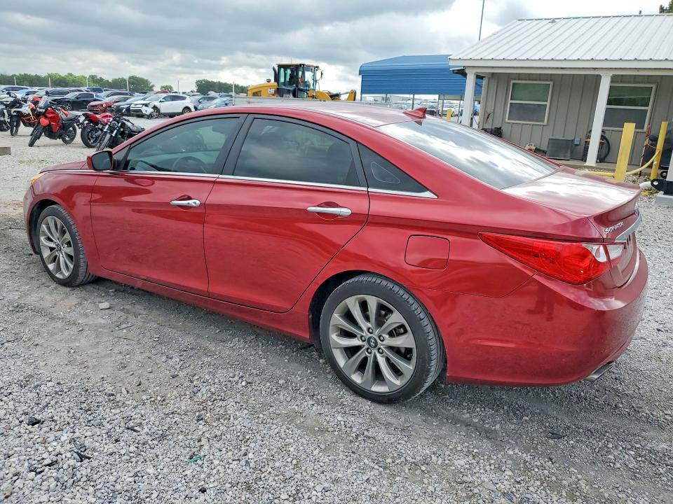 2013 Hyundai Sonata VIN 5NPEC4AC4DH629167 COPART salvage auction — HAIL, Ar - Cert Of Title-Salvage, sold $2,100 on 2026-07-08 (photo 2)