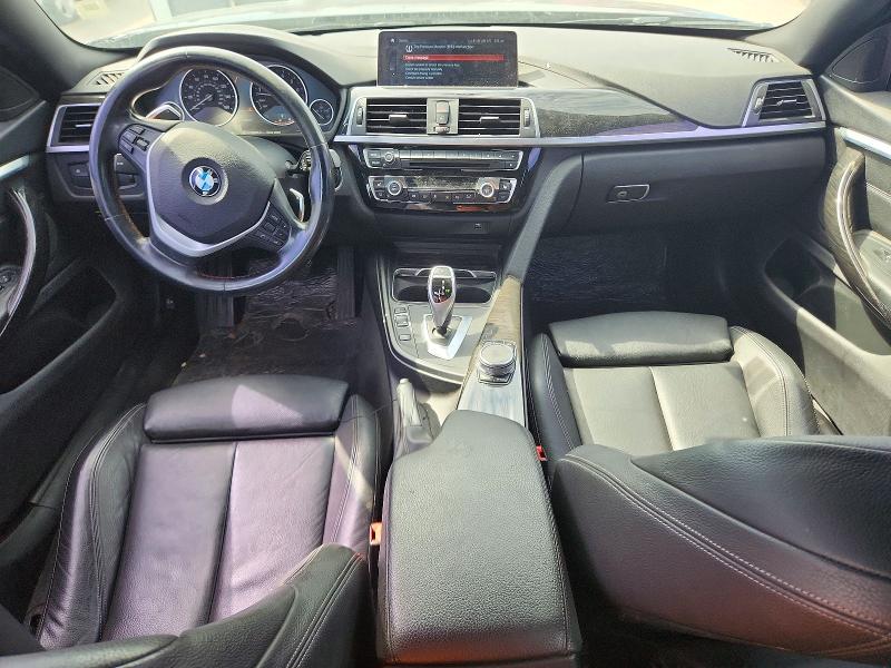 2019 BMW 4er VIN WBA4J3C58KBL08285 COPART salvage auction — FRONT END, Tx - Salvage Vehicle Title, sold $450 on 2026-07-23 (photo 8)