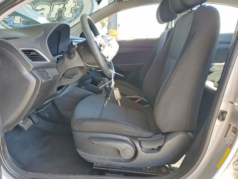 2020 Hyundai Accent VIN 3KPC24A65LE114962 COPART salvage auction — FRONT END, Ca - Salvage Certificate, sold $250 on 2026-07-23 (photo 7)