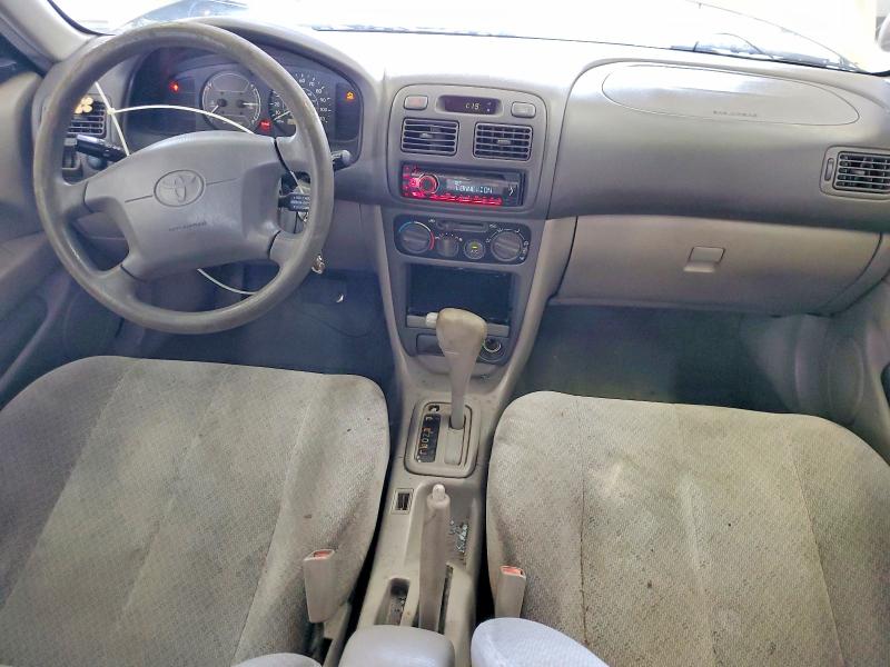 2000 Toyota Corolla VIN 1NXBR12E8YZ407044 COPART salvage auction — ROLLOVER, WA - BILL OF SALE, sold $275 on 2026-07-10 (photo 8)