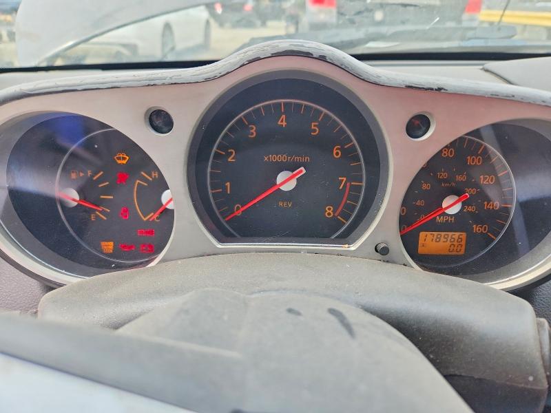 2006 Nissan 350z VIN JN1AZ36A56M453238 COPART salvage auction — REAR END, Md - Cert Of Salvage > 75% Damage, sold $550 on 2026-07-21 (photo 9)