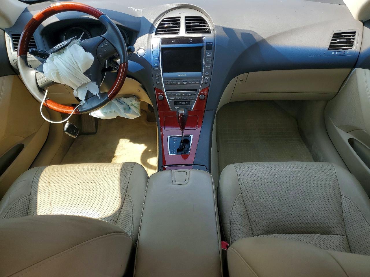 2008 Lexus ES 350 VIN JTHBJ46G682261066 COPART salvage auction — Side, TN - SALVAGE CERTIFICATE, sold $875 on 2026-06-23 (photo 8)