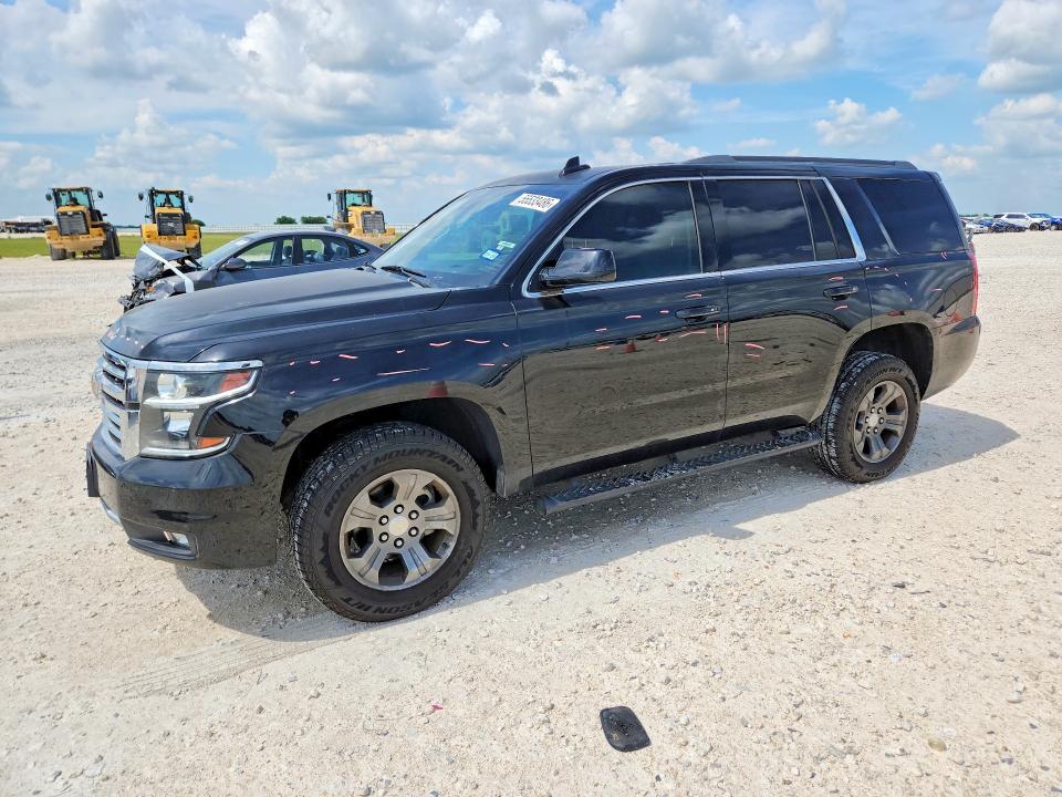 2016 Chevrolet Tahoe VIN 1GNSKBKC6GR459407 COPART salvage auction — REAR END, Tx - Salvage Vehicle Title, sold $100 on 2026-07-30 (photo 1)