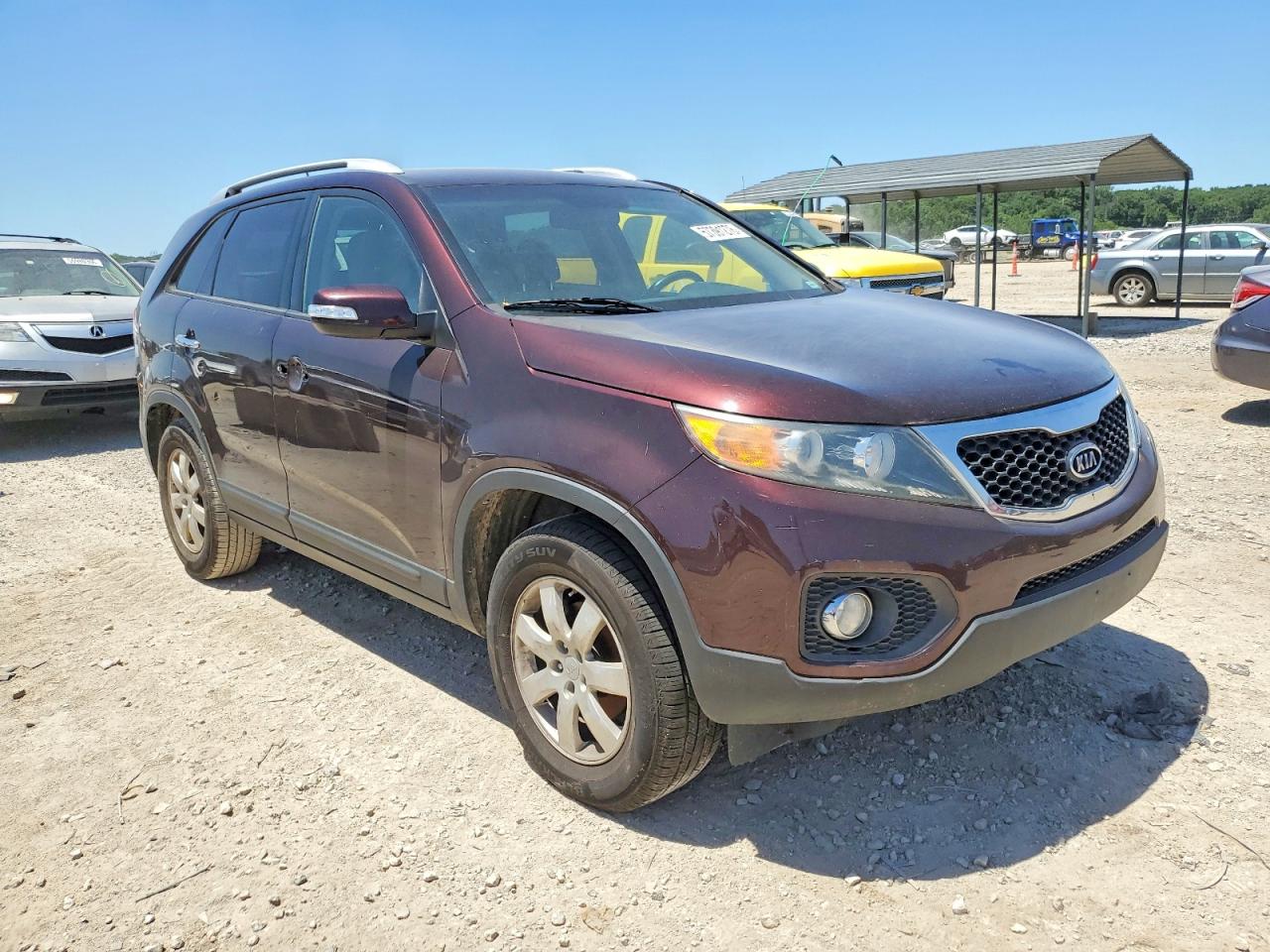 2012 Kia Sorento VIN 5XYKT3A63CG248598 COPART salvage auction — Front End, MO - DEALER ONLY CLEAN TITLE, sold $550 on 2026-07-09 (photo 1)