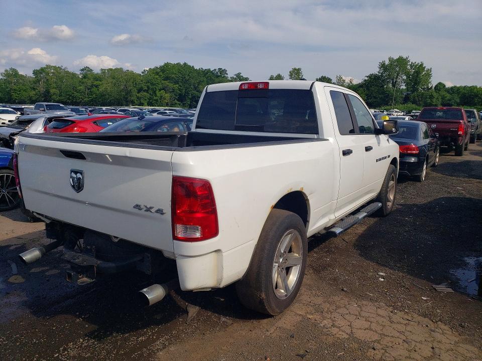 2011 Dodge Ram 1500 VIN 1D7RV1GT9BS707710 COPART salvage auction — REAR END, Ct - Cert Of Title-Salvage, sold $1,500 on 2026-07-31 (photo 3)