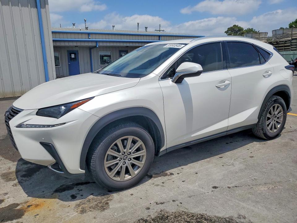 2020 Lexus Nx VIN JTJDARDZ0L5008017 COPART salvage auction — HAIL, Ok - Cert Of Title-Salvage, sold $12,600 on 2026-07-22 (photo 1)