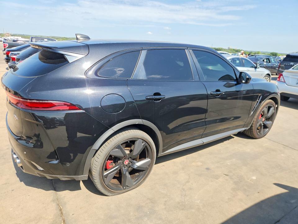 2021 Jaguar F-pace VIN SADCZ2EE1MA668641 COPART salvage auction — NORMAL WEAR, Tx - Certificate Of Title, sold $22,800 on 2026-07-16 (photo 3)