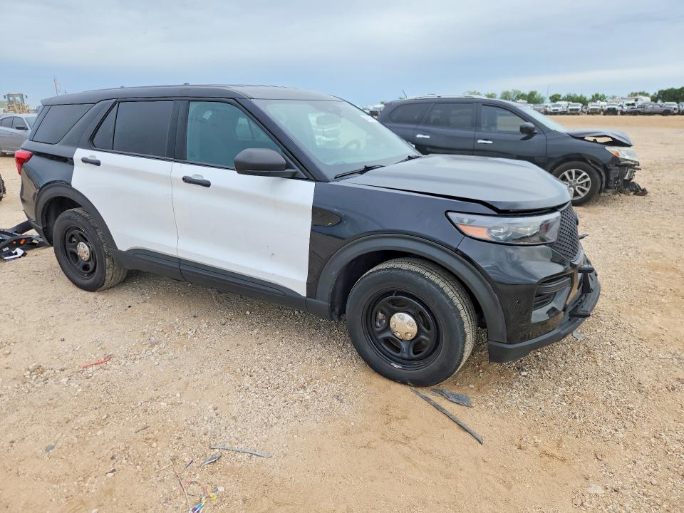 2024 Ford Explorer VIN 1FM5K8AB0RGA71522 COPART salvage auction — FRONT END, Tx - Salvage Vehicle Title, sold $3,950 on 2026-07-09 (photo 4)