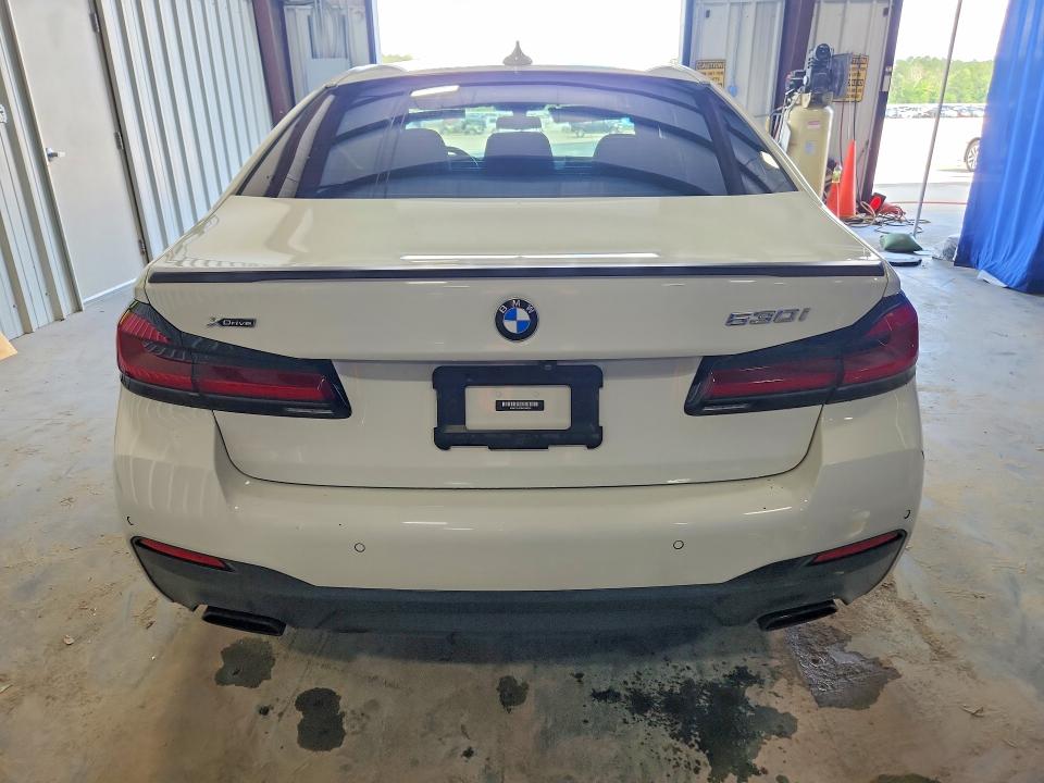 2022 BMW 5 series VIN WBA13BJ03NCJ40293 COPART salvage auction — FRONT END, Sc - Certificate Of Title, sold $3,700 on 2026-07-30 (photo 6)
