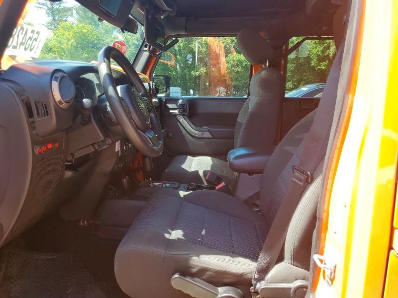 2012 Jeep Wrangler / VIN 1C4BJWDG0CL269148 COPART salvage auction — FRONT END, Ga - Cert Of Title-Salvage, sold $5,500 on 2026-07-10 (photo 7)
