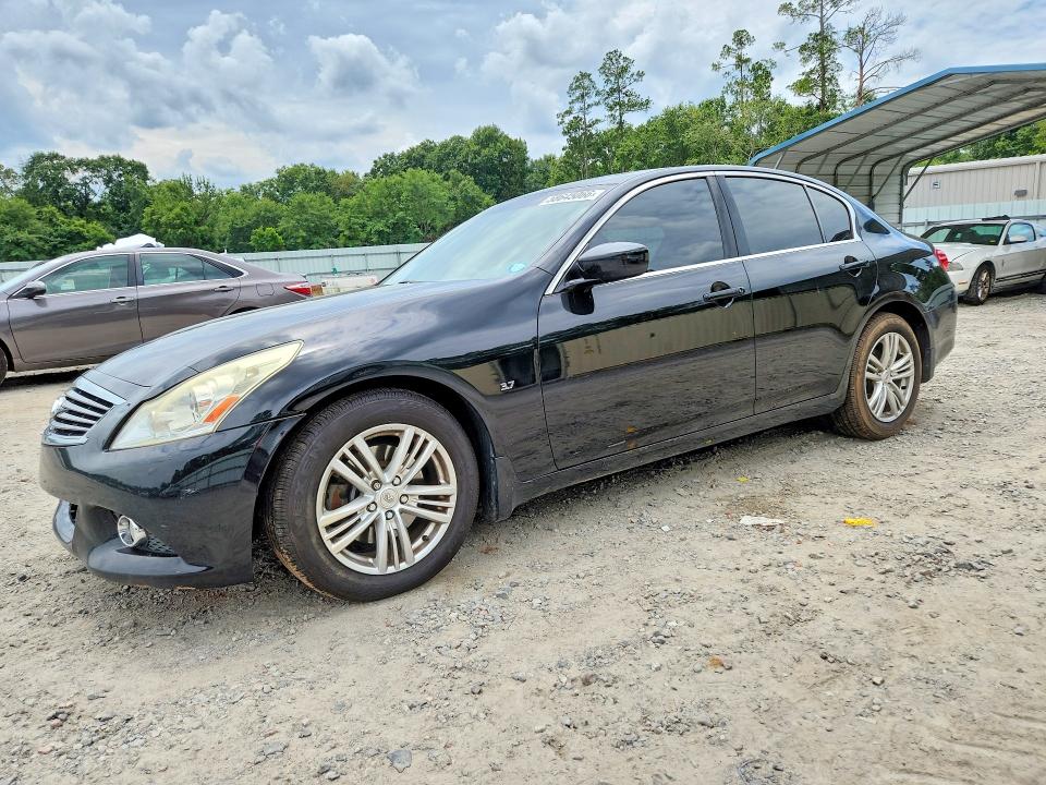 2015 Infiniti Q40 VIN JN1CV6AP2FM503739 COPART salvage auction — SIDE, Ga - Cert Of Title-Salvage, sold $200 on 2026-07-28 (photo 1)