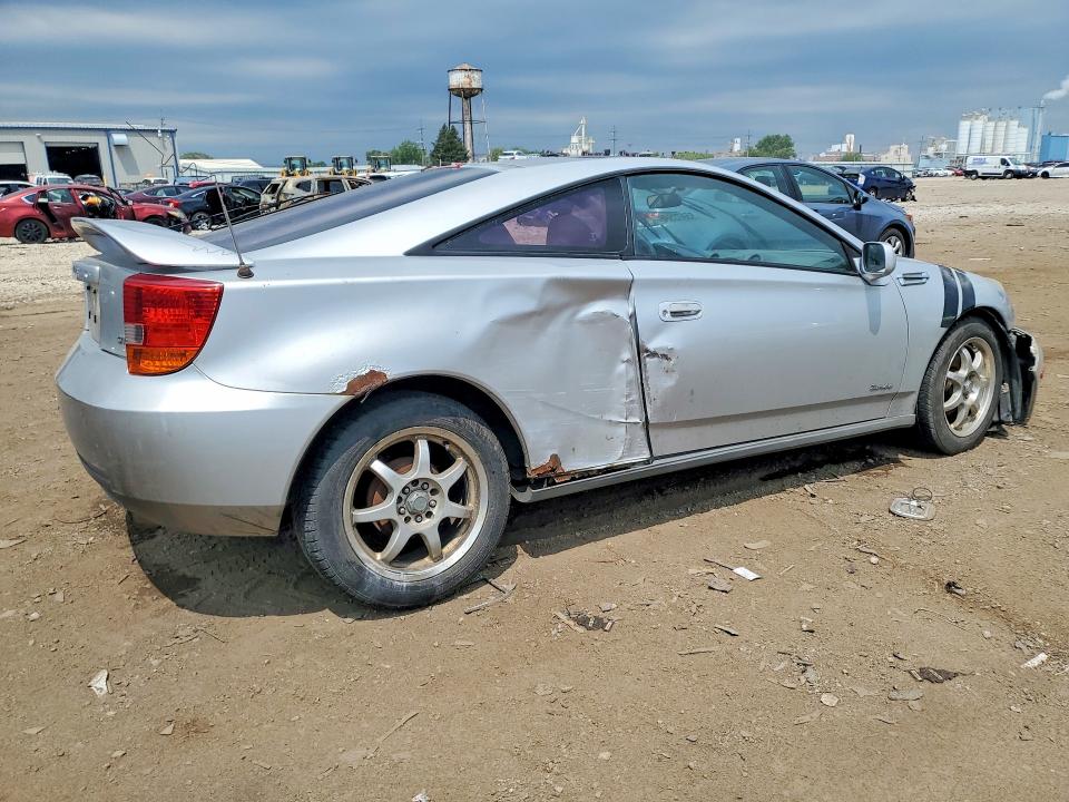 2002 Toyota Celica VIN JTDDR32T020129021 COPART salvage auction — FRONT END, IL - SALVAGE CERTIFICATE, sold $375 on 2026-07-24 (photo 3)