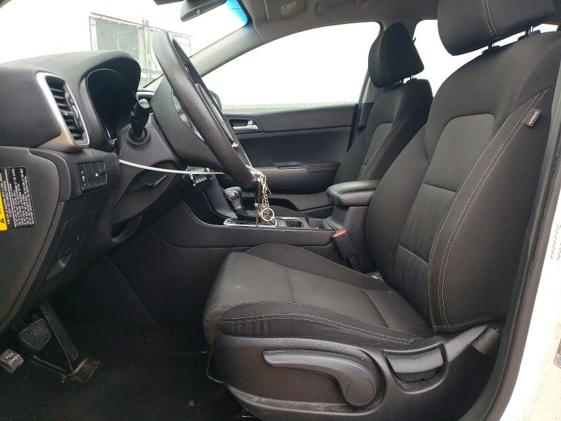2021 Kia Sportage VIN KNDPMCAC3M7938536 COPART salvage auction — FRONT END, Salvage Title, sold $4,400 on 2026-07-17 (photo 7)