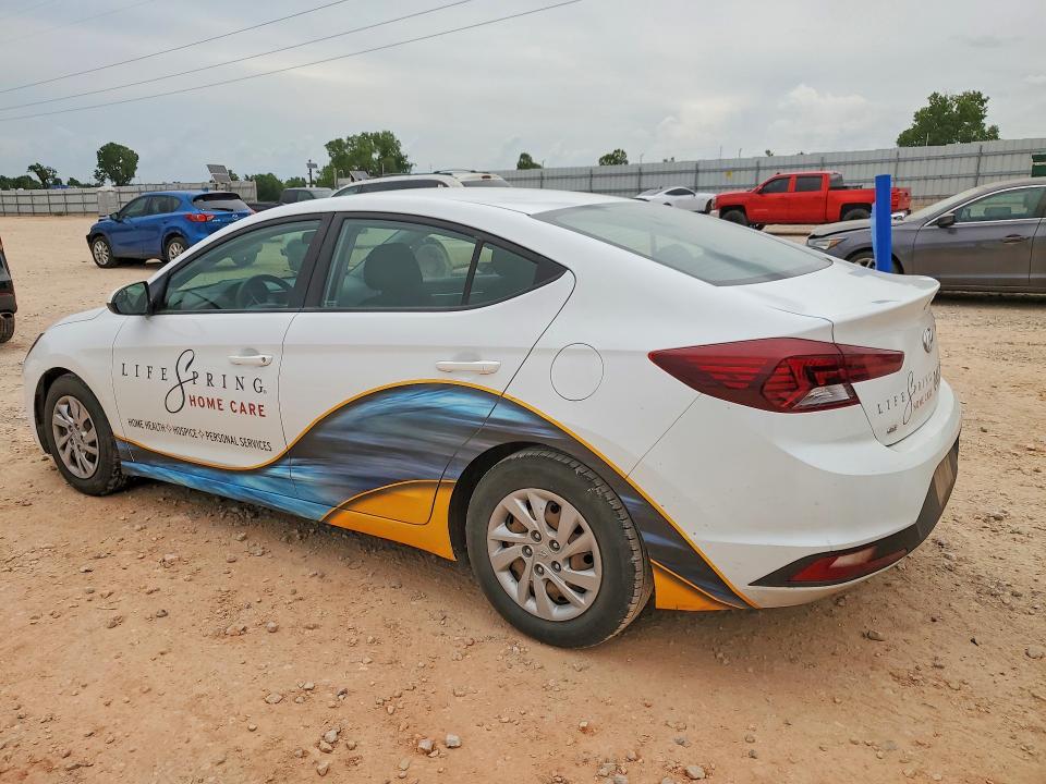 2019 Hyundai Elantra VIN 5NPD74LF7KH436886 COPART salvage auction — FRONT END, OK - CERT OF TITLE-SALVAGE, sold $1,950 on 2026-07-02 (photo 2)