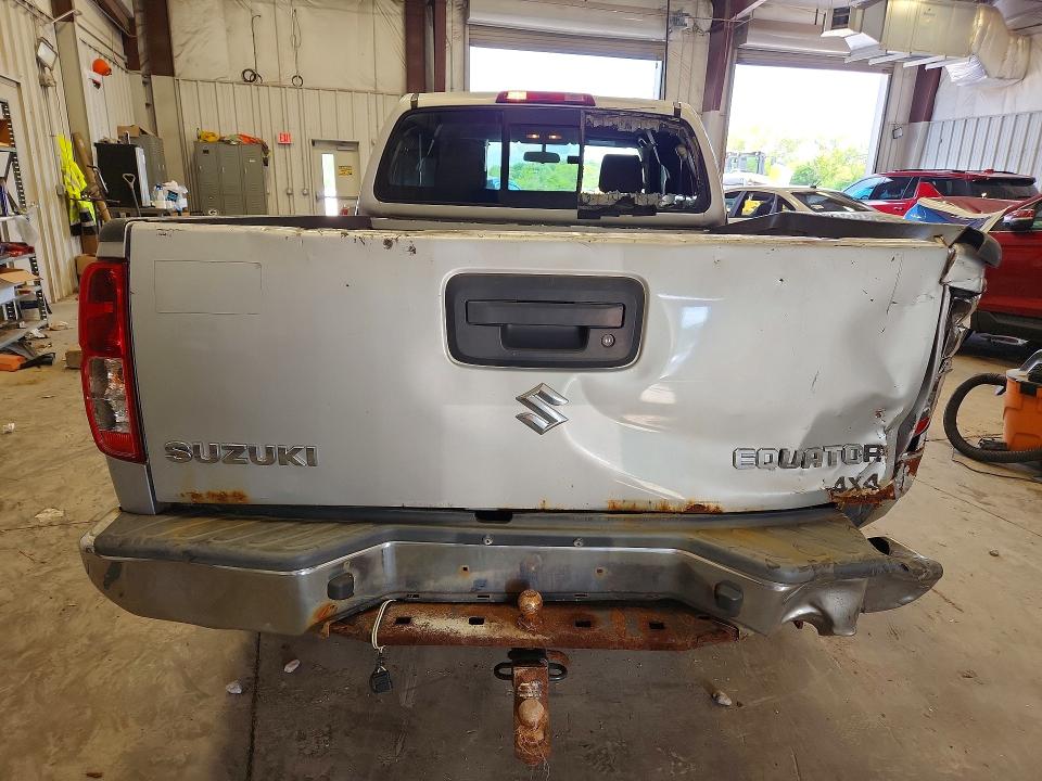 2011 Suzuki Equator VIN 5Z61D0CW9BC420948 COPART salvage auction — REAR END, WI - JUNKED VEHICLE BILL OF SALE, sold $550 on 2026-07-13 (photo 6)