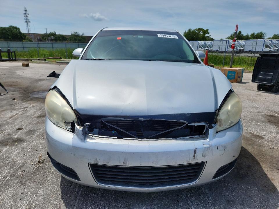 2010 Chevrolet Impala VIN 2G1WB5EK6A1170759 COPART salvage auction — FRONT END, FL - CERT OF TITLE SLVG REBUILDABLE, sold $375 on 2026-07-02 (photo 5)