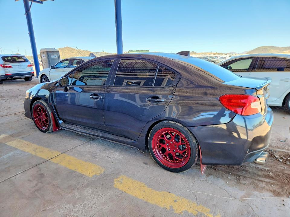 2018 Subaru Wrx VIN JF1VA1A64J9820810 COPART salvage auction — REAR END, Az - Cert Of Title - Salvage, sold $4,850 on 2026-07-14 (photo 2)