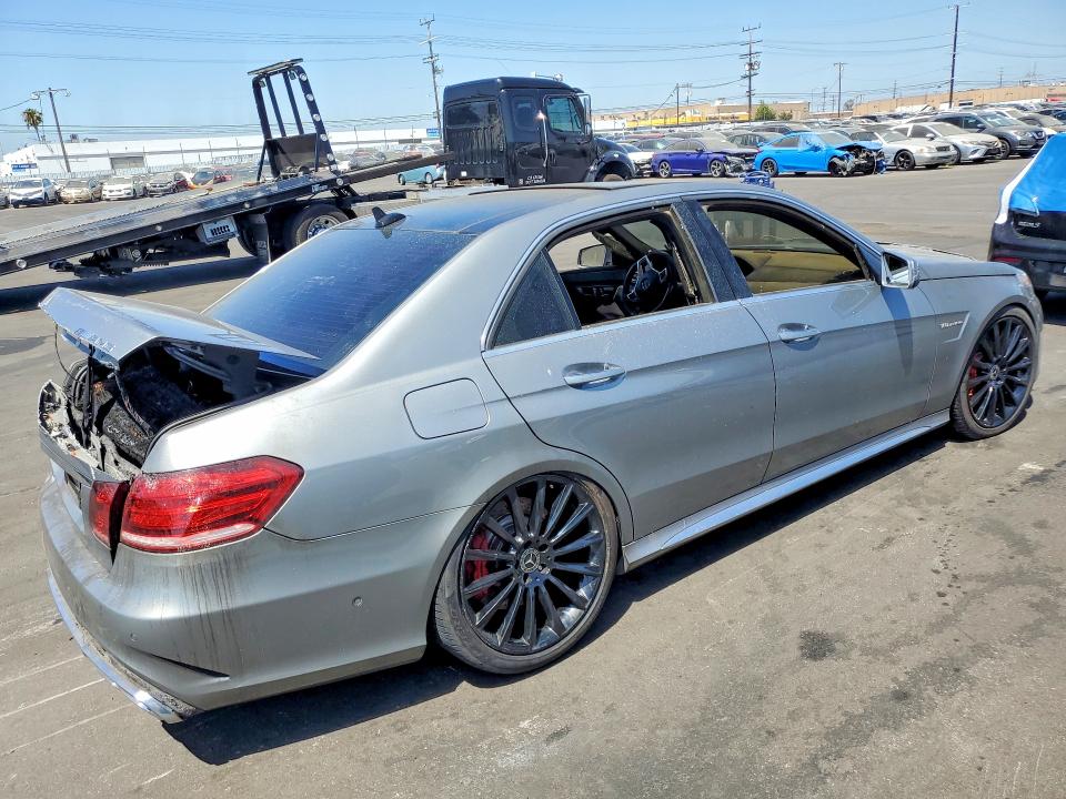 2014 Mercedes-benz E-class VIN WDDHF7GB9EA886473 COPART salvage auction — BURN, CA - SALVAGE CERTIFICATE, sold $2,650 on 2026-07-20 (photo 3)